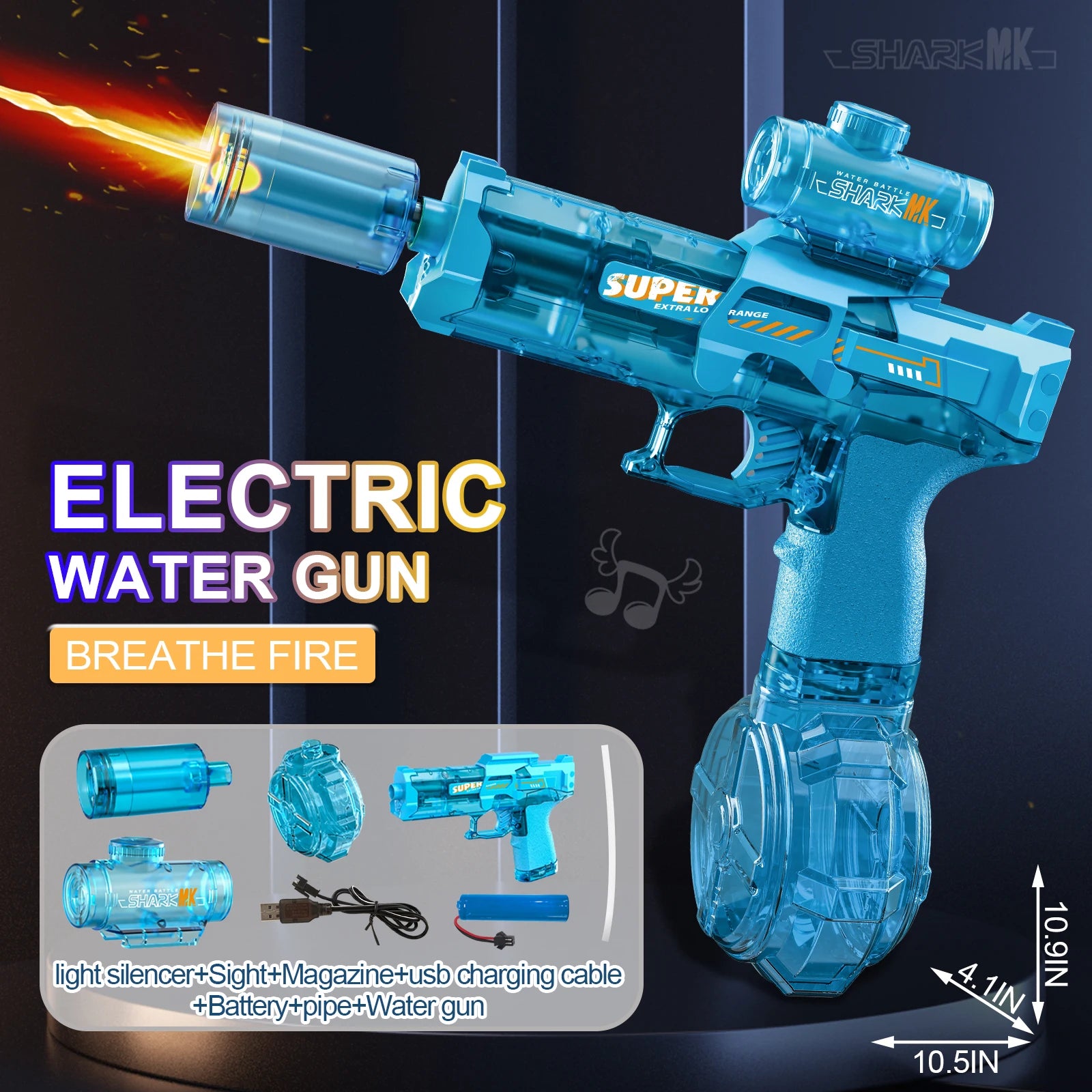 MiniSplash Pistolet UZI