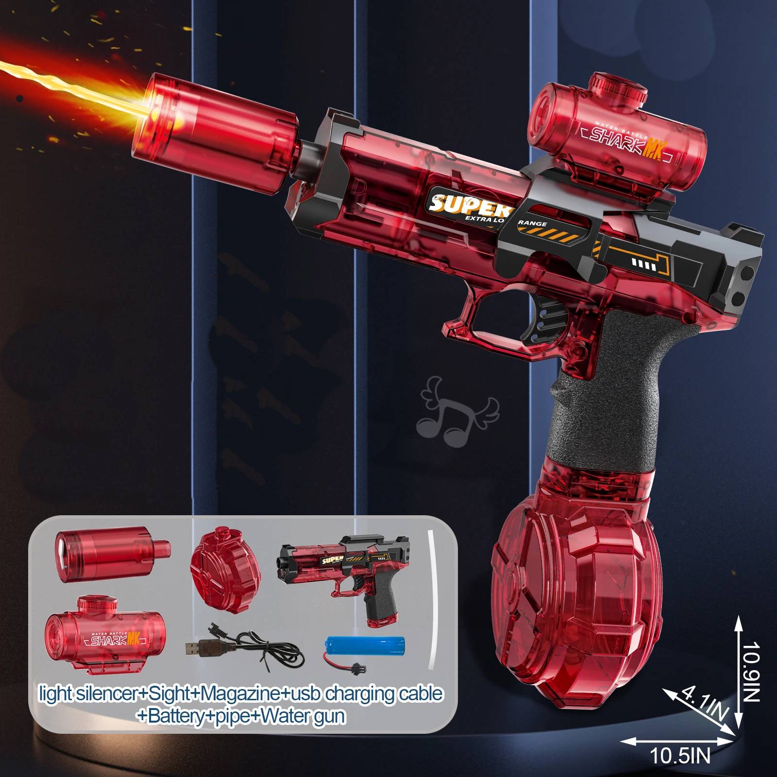 MiniSplash Pistolet UZI