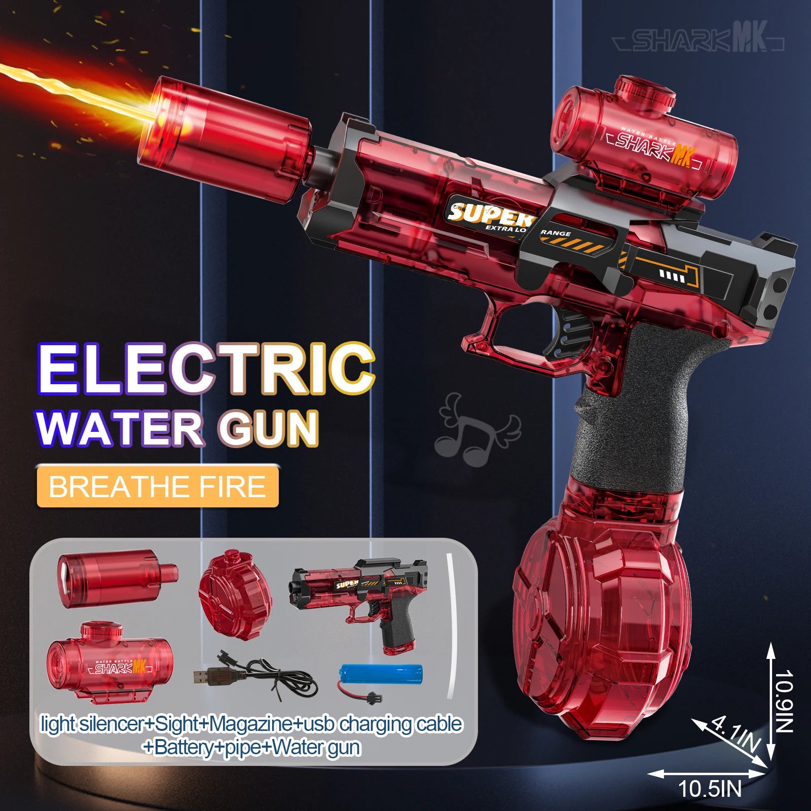 MiniSplash Pistolet UZI