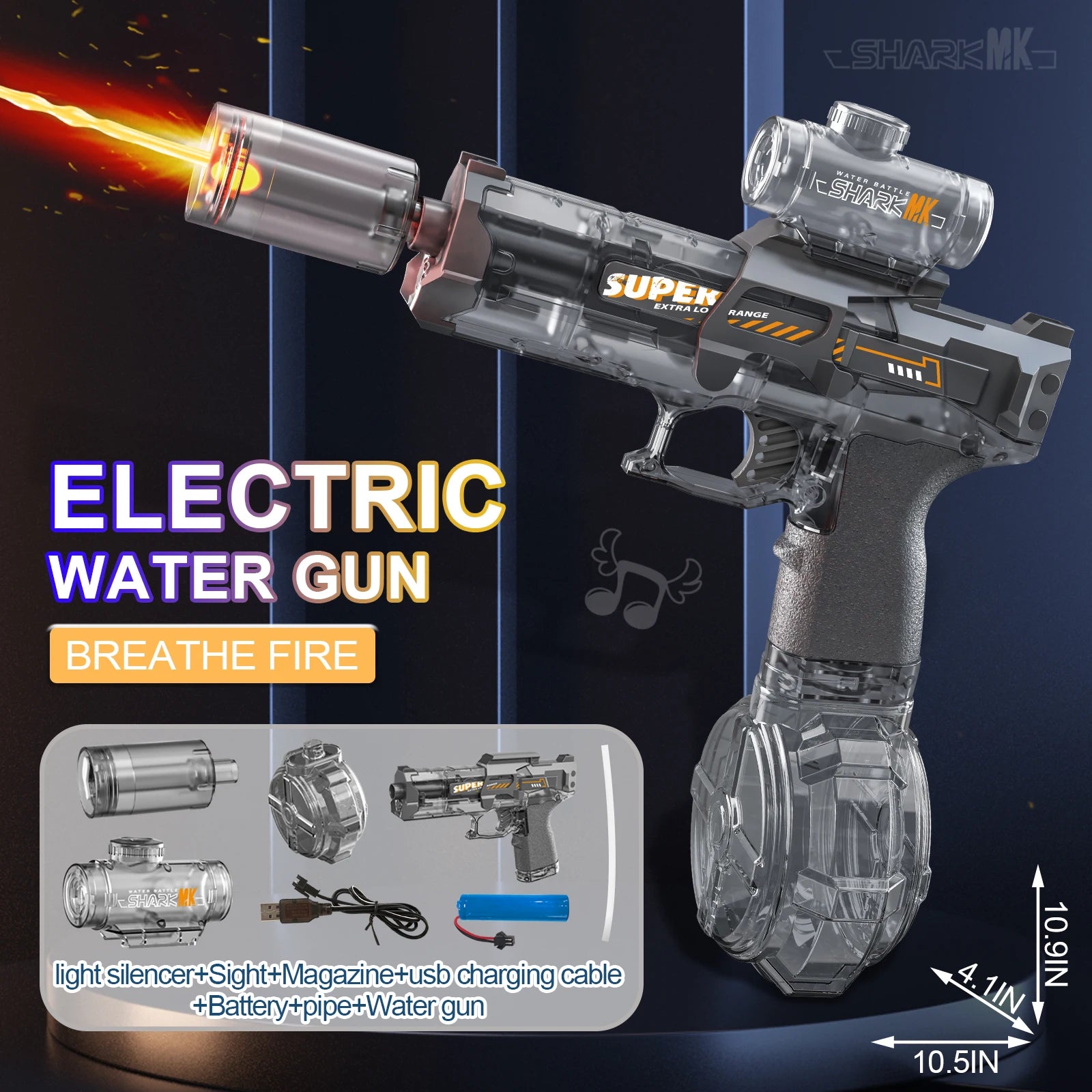 MiniSplash Pistolet UZI